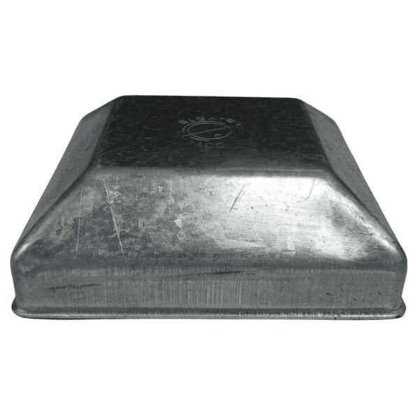 Post Cap Metal Square 100 mm